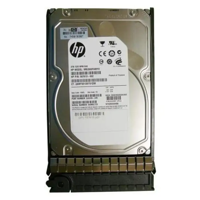 HP 2TB SAS 6G 7.2K LFF Hard drive 507616-B21