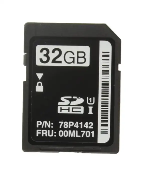 Single 32GB SD Card for Media Adapter 78P4142