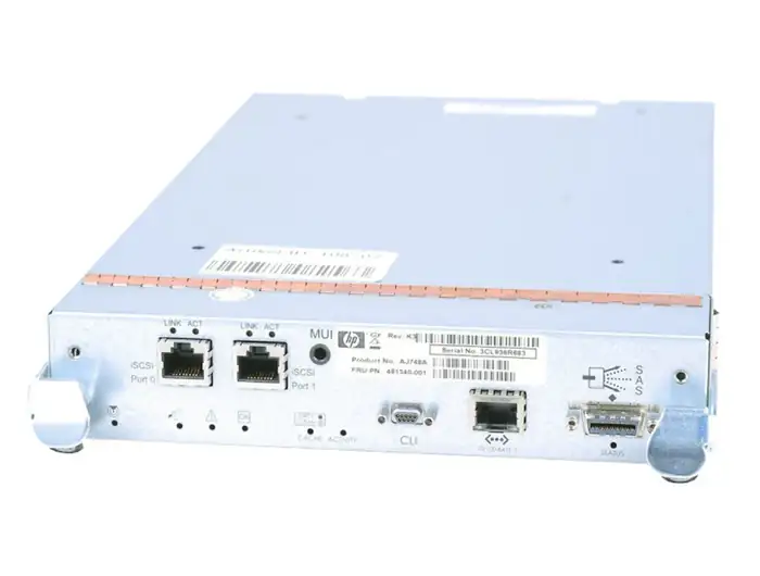 STORAGE CONTROLLER HP MSA 2000i 2xiSCSI AJ748A