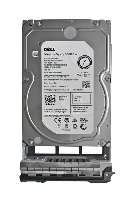 2TB 7.2K 3.5 SAS 12G 1HXF5 1HXF5
