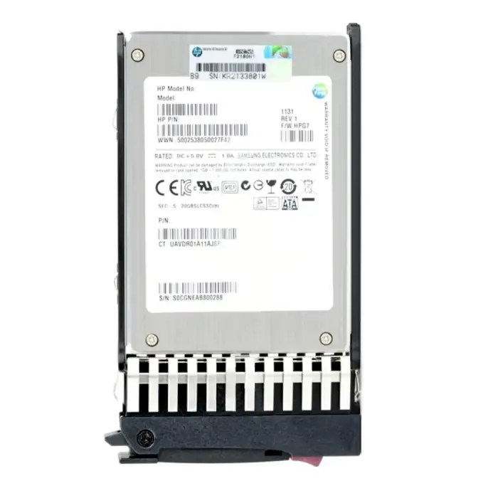 HP 200GB SATA 3G SFF SSD 636595-B21