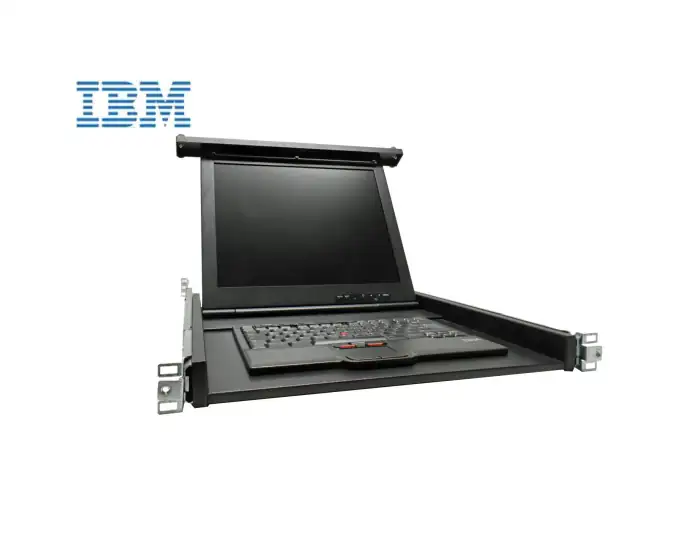 RACK MONITOR 17" TFT IBM 7316-1NX/TF3 1U GA WITH RAILS