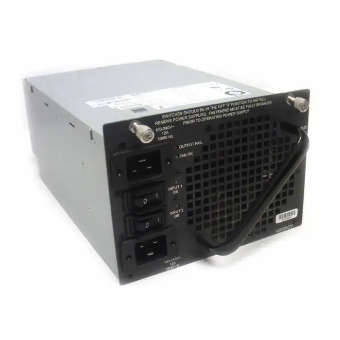 Catalyst 4500 4200W AC dual input Power Supply (Data + PoE) PWR-C45-4200ACV/2