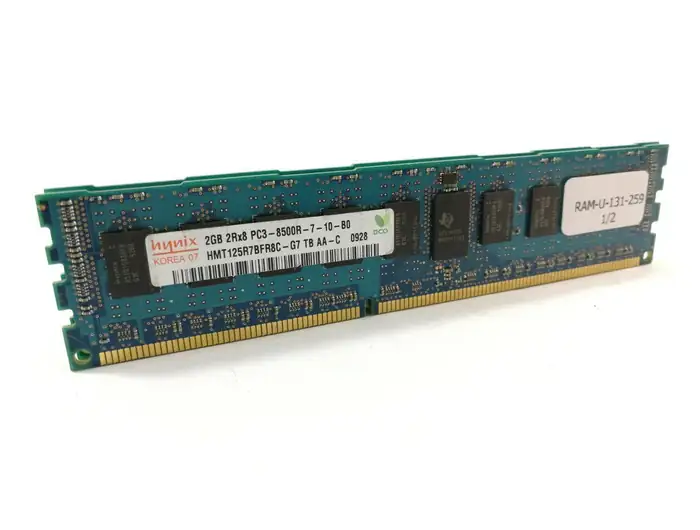 2GB HYNIX PC3-8500R DDR3-1066 2Rx8 ECC RDIMM 1.5V