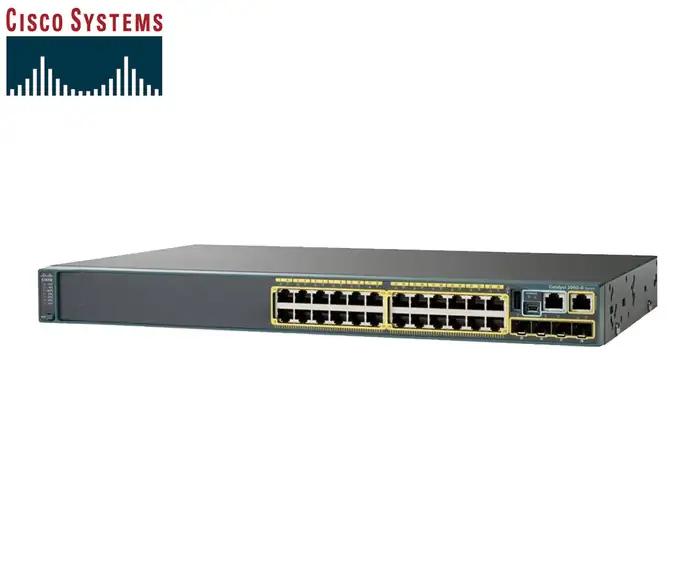 SWITCH ETH 24P 1GBE & 4SFP CISCO CATALYST 2960X LAN Base