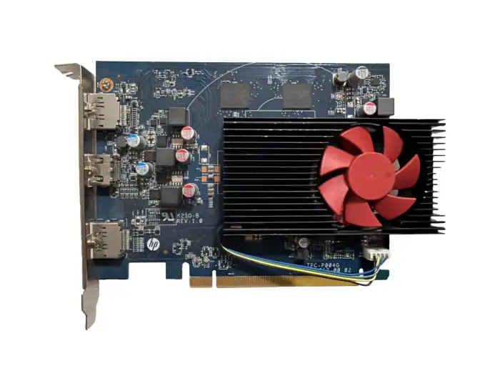 VGA 4GB DDR5 AMD RADEON RX550  2x DISPLAY PORT/1x HDMI PORT PCI-EX
