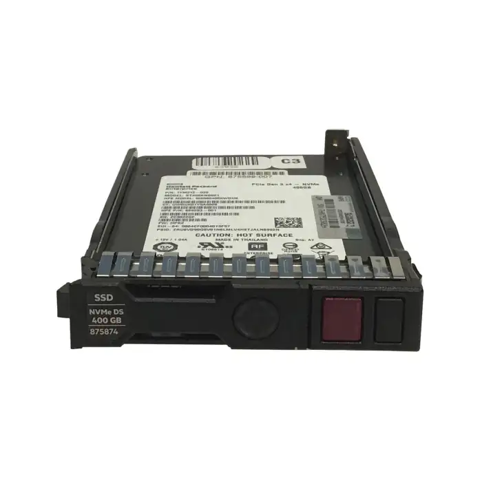 SSD SRV 400GB 2.5" HP NVMe PCI-E x4 MU 875874-001 875593-B21