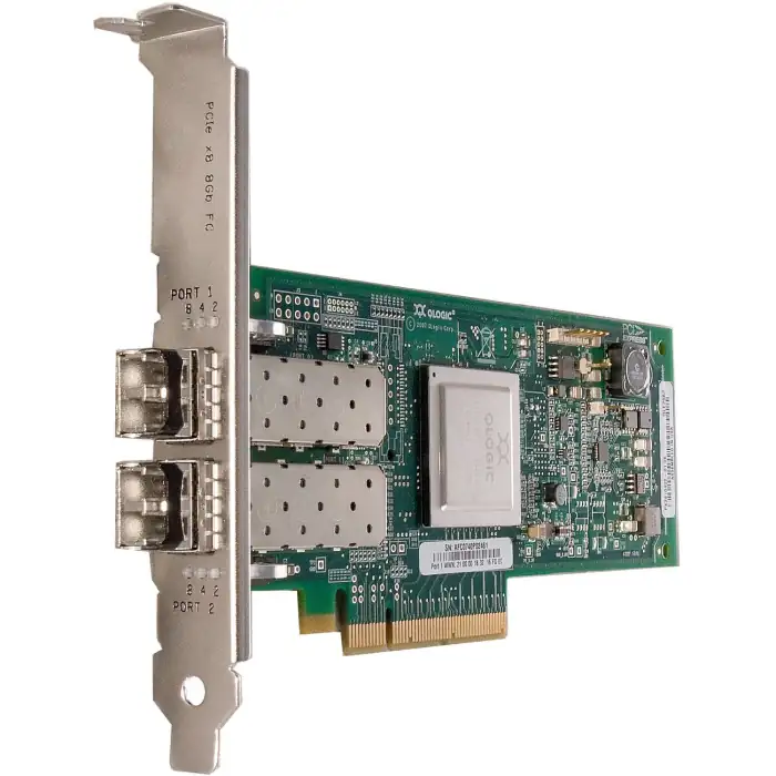 Qlogic QLE2562 Dual Port 8Gb Fibre Channel HBA N2XX-AQPCI05
