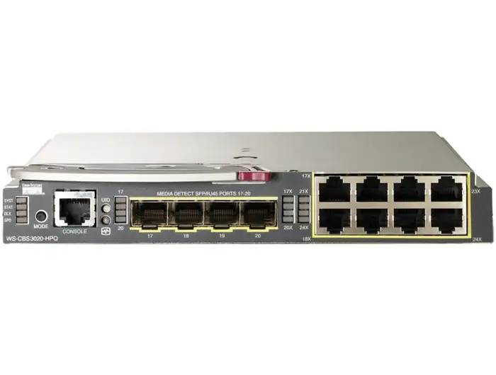 BLADE SWITCH ETH HP 3020 8x1GBit 4x1Gb SFP WS-CBS3020-HPQ