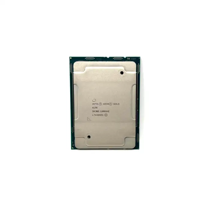 CPU INTEL XEON 20C GOLD 6138 2.00GHz/27.5MB/125W LGA3647