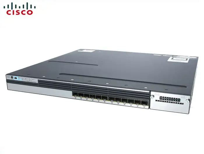 SWITCH ETH OPT 12P 1GB SFP CISCO CATALYST 3750X-12S-E - 2xFAN, 1xPSU