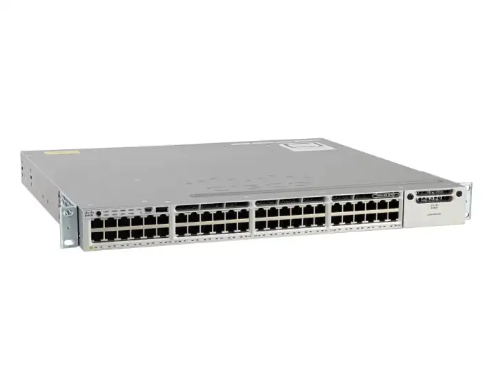 SWITCH ETH 48P 1GB CISCO 3850 1X715W PSU IP-BASE POE+