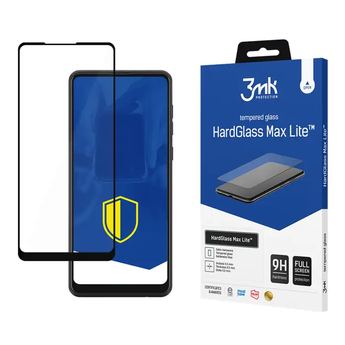 Samsung Galaxy A21s Black - 3mk HardGlass Max Lite