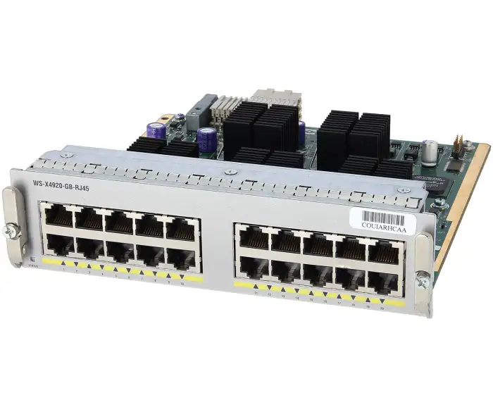 Cisco 20 port 10/100/1000 RJ45 WS-X4920-GB-RJ45