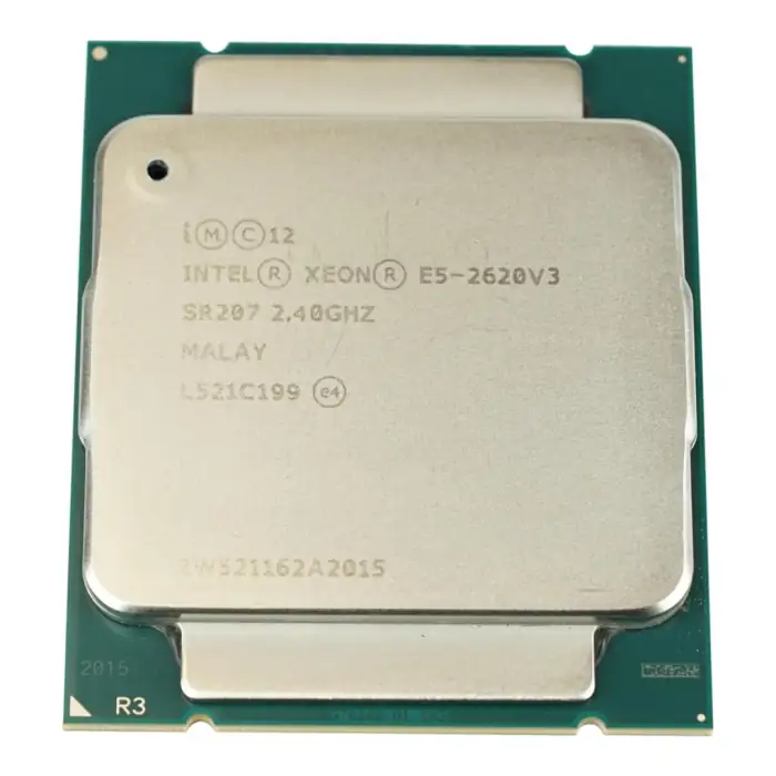 Intel Xeon Processor E5-2620 v3 6C 2.4GHz 15MB Cache 1866MHz E5-2620V3