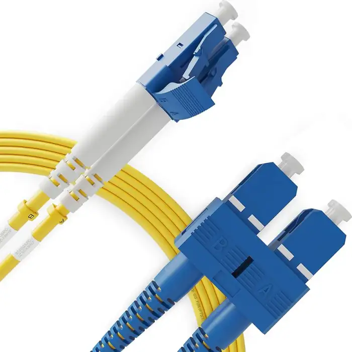 FIBER OPTICAL PATCH CORD LC-SC SINGLE MODE 16M