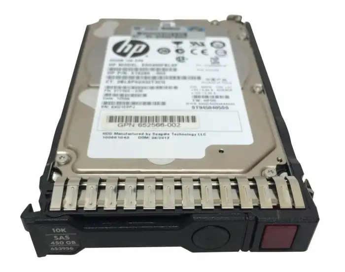 HP 450GB SAS 6G 10K SFF HDD for G8-G10 Servers  693569-006-G8