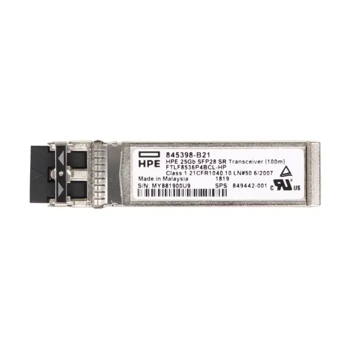 HP 25GB SFP28 SR 100M Transceiver 849442-001