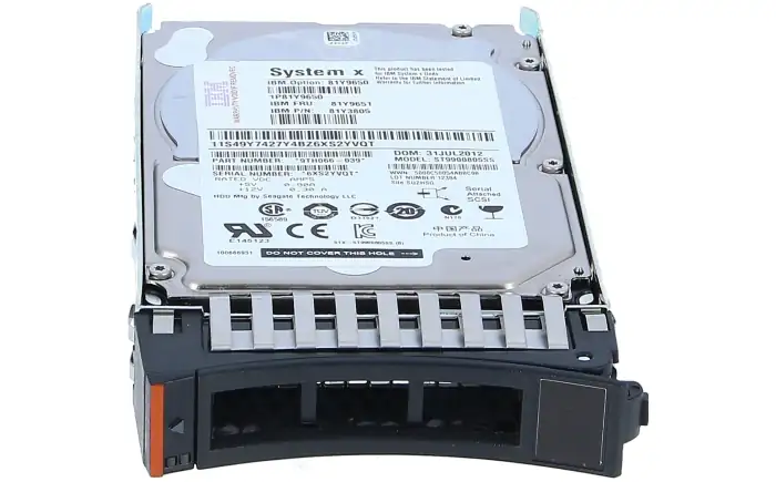 500GB 7.2K 6Gbps NL SATA 2.5in SFF HS HDD 81Y9844