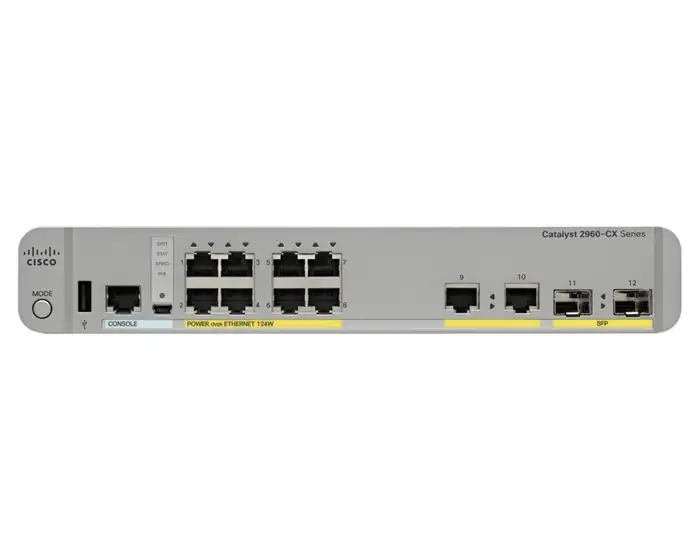 Cisco Catalyst 2960-CX 8 Port Data Lan Base WS-C2960CX-8TC-L