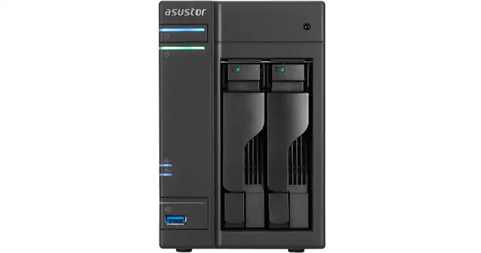 STORAGE ASUSTOR AS6302T 2x3.5"  INTEL CELERON/2GB/2xNIC 1Gb