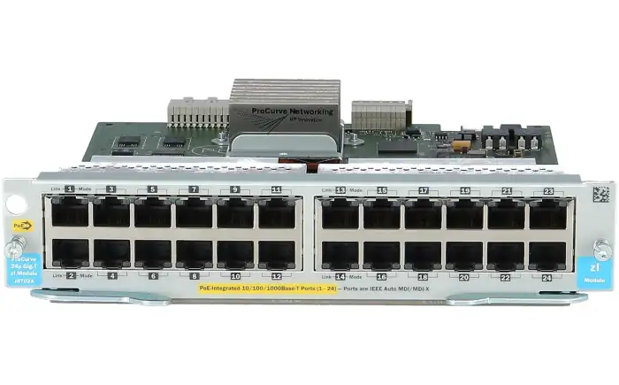 HP 24-Port POE module for 5400ZL J8702-61201