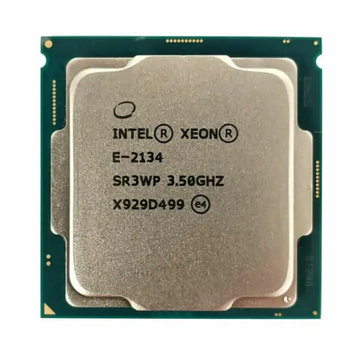 Intel Xeon Processor E-2134, 3.5 GHz  SR3WP