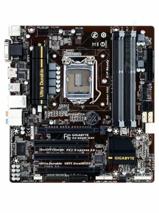 MB S1150/1600 GIGABYTE GA-B85M-D3H SATA AVSN2P4U2R DDR3