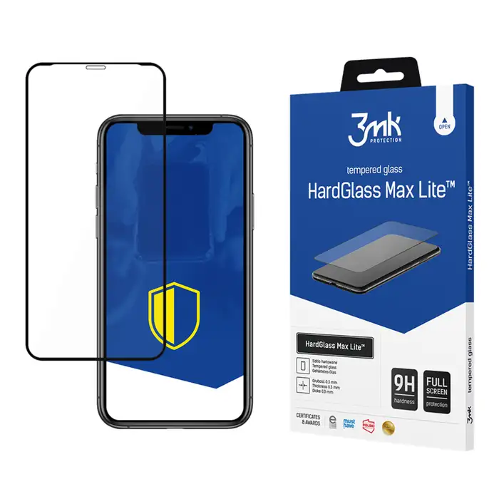 Apple iPhone X/XS/11 Pro BL - 3mk HardGlass Max Lite
