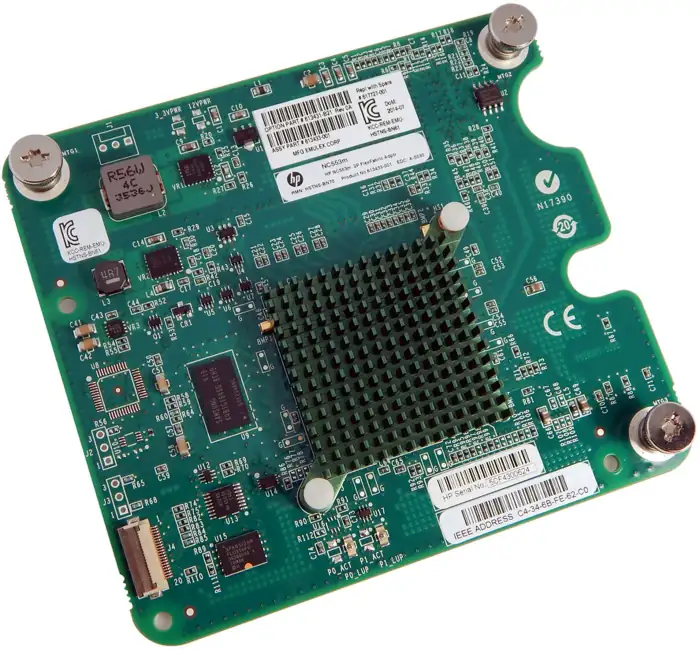HP NC553m 10Gb 2-port FlexFabric Adapter  617727-001
