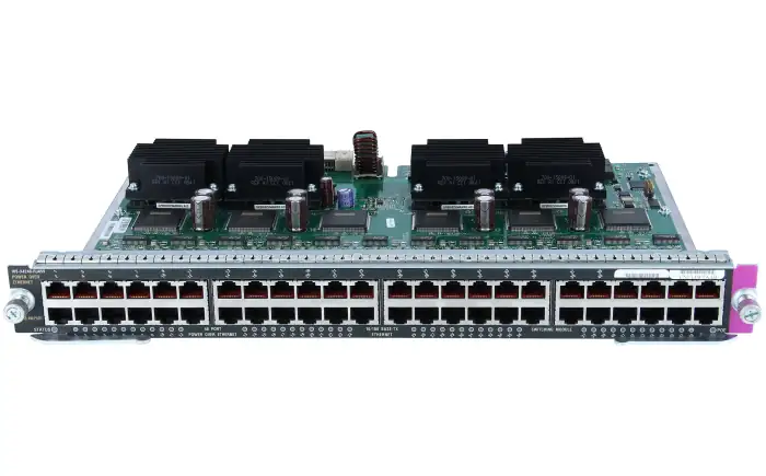 Catalyst 4500 PoE 802.3af 10/100, 48-Ports (RJ45) WS-X4248-RJ45