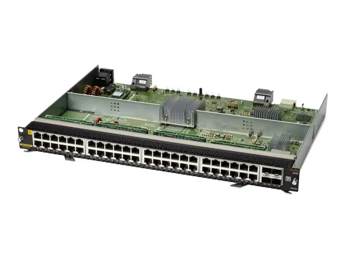 Aruba 6400 48-port 1GbE Class 4 PoE and 4-port SFP R0X39B