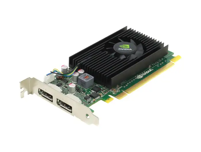 VGA 512MB NVIDIA QUADRO NVS-310 DUAL DISPLAY PORT PCI-EX LP
