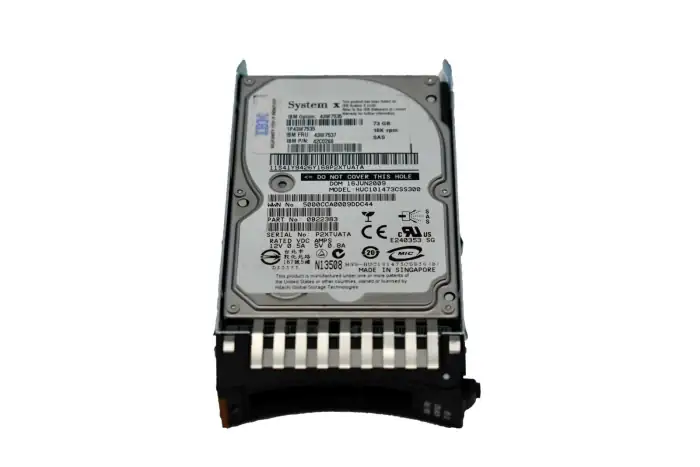 73 GB 10K SAS 2.5in SFF Slim-HS HDD  42C0268