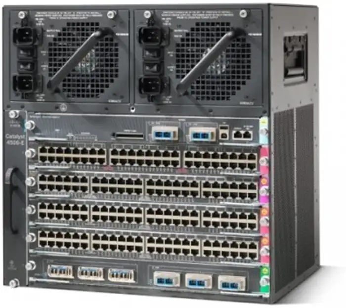 Cisco Cat4500 E-Series 6-Slot Chassis, fan, no ps WS-C4506