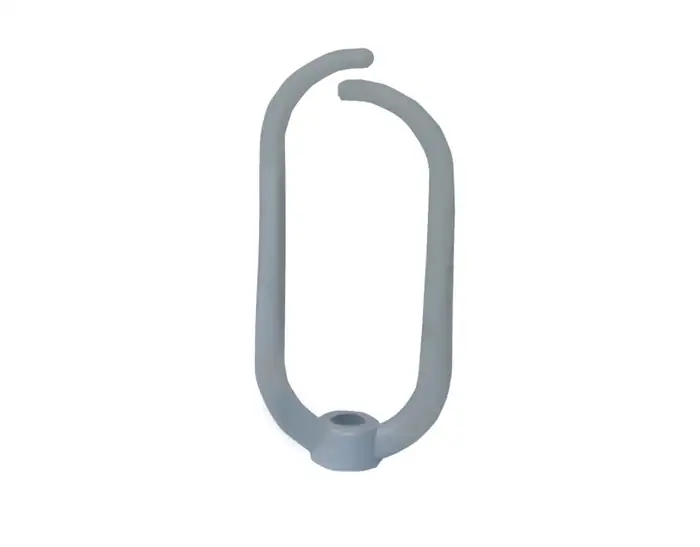 CABLE MANAGER ΝΟΝΑΜΕ 1U 1 HOOK GRAY PLASTIC