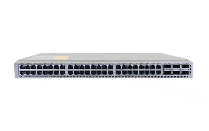 SWITCH ETH 48P 10G BASE-T CISCO NEXUS 93108TC-EX 6x100G QSFP28 PORT SIDE INTAKE