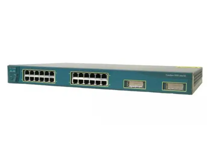 SWITCH ETH 24P 100MB 2x1GBE GBIC CISCO CATALYST 3550 2xGBIC STACKABLE