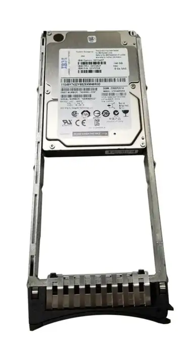 146GB 15,000 rpm 6Gb SAS 2.5in HDD  00Y2497