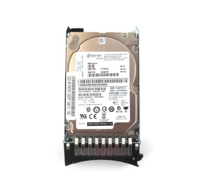 300GB 10K 6Gbps SAS 2.5in SFF G2HS HDD  41Y8376