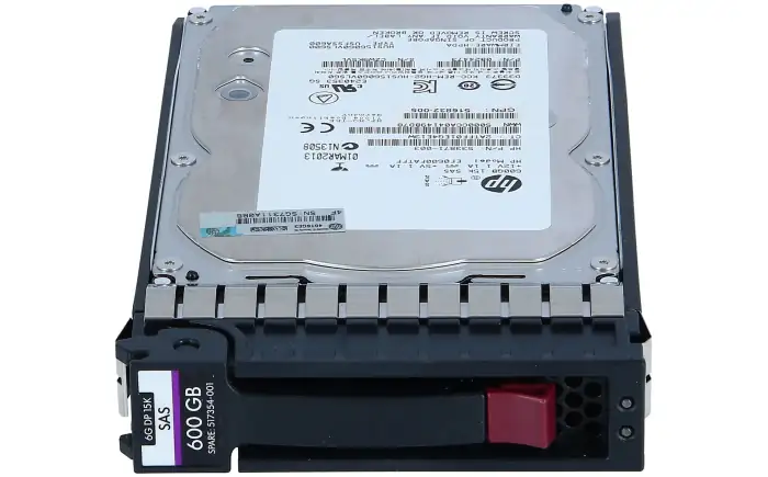 HP 600GB 15K 6G SAS LFF 3.5INCH HDD 517354-001