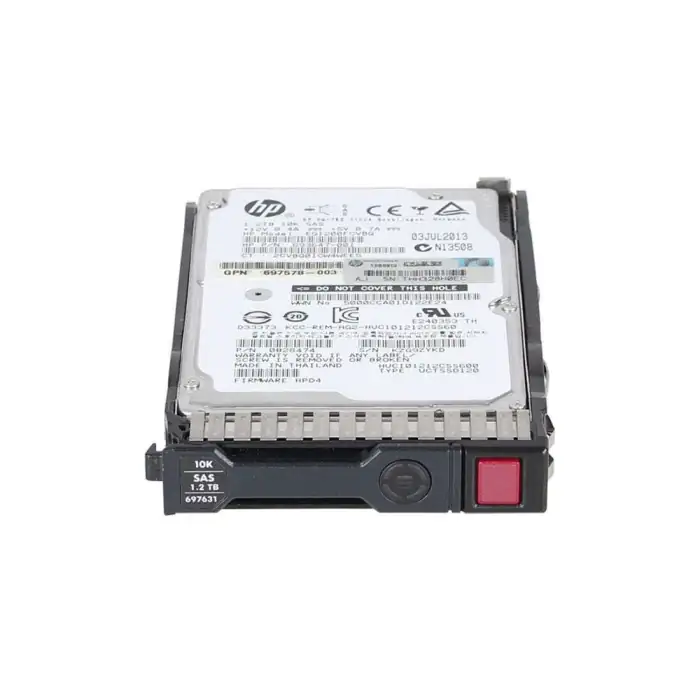 HP 1.2TB SAS 6G 10K SFF HDD for G8-G10 Servers 697574-B21