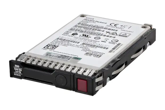 HP 1.6TB SAS 12G MU SFF SSD for G8-G10 Servers  873570-001