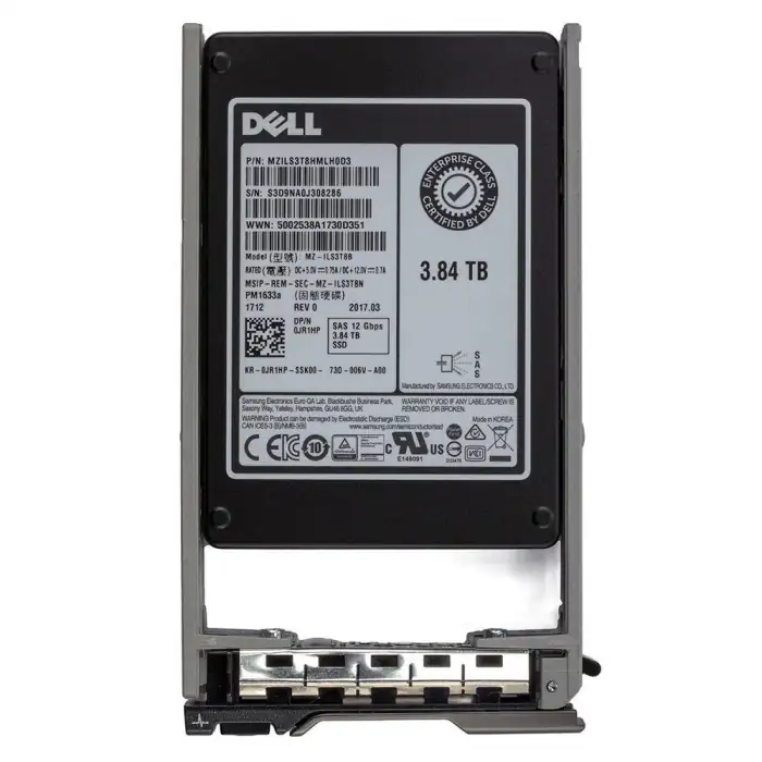 3.84TB SSD 2.5 SAS 12G RI MZ-ILT3T8B CRNPH