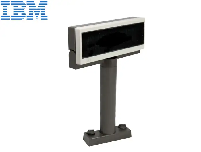 POS CUSTOMER DISPLAY IBM SINGLE SIDED RS485 NO BASE