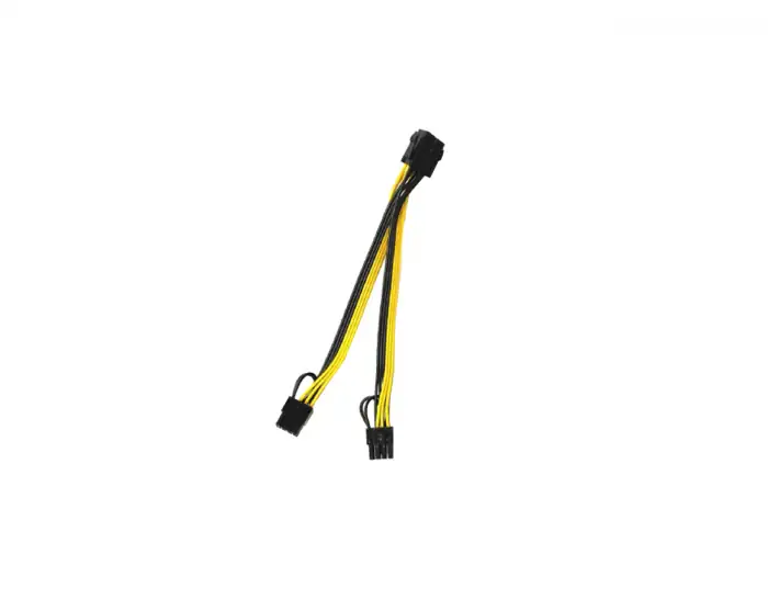 POWER CABLE 8pin-2x8pin STRIPPED