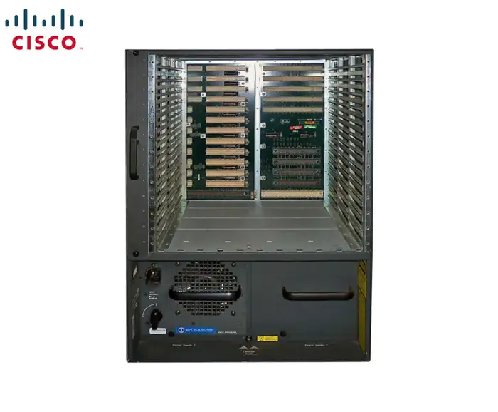 CISCO 7600 SERIES 13-SLOT CHASSIS WITH FAN MODULE & 2PSU DC