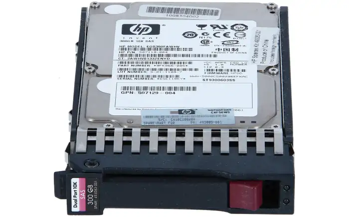 HP 300GB SAS 3G 10K SFF Hard drive 493083-001