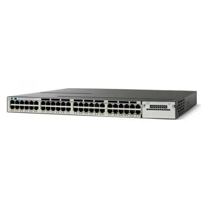 SWITCH ETH 48P 1GBE CISCO 3750X 1xPSU 2xFAN IP-Base WS-C3750X-48T-S