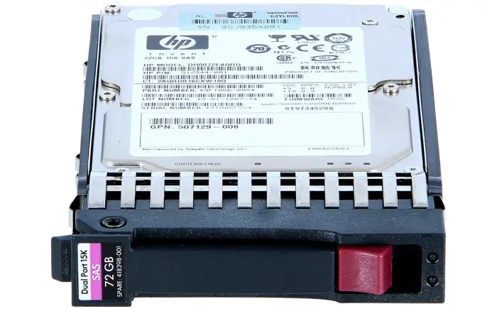 HP 72GB SAS 6G 15K SFF Hard drive EH0072FARUA